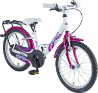 BBF Bike RH 25cm Kinderrad Fips Wave 18" viollet-weiß