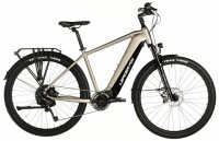 Leader Fox E-Bike RH 52 Barnet Gent 28" Bafang M510 Beige/Silber