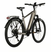 Leader Fox E-Bike RH 52 Barnet Gent 28" Bafang M510 Beige/Silber