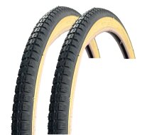 VEE Rubber V015 18" Fahrradreifen Schwarz/Gumwall 37-387 (18 x 1  3/8)