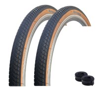 2 x maxxi4you HY 136 Fahrradreifen Schwarz/Braun 47-622...