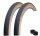 2 x maxxi4you HY 136 Fahrradreifen Schwarz/Braun 47-622 (28 x 1,75) + 2 x passende Schläuche AV
