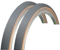 2 x maxxi4you HY 156 Fahrradreifen in Schwarz/Braun...