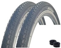 2 x maxxi4you HY-133 Fahrradreifen Schwarz 40-622 (28 x...