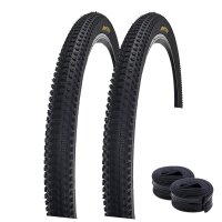 2 x Roverstone 27,5" Fahrradreifen Schwarz 54-584...