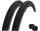 2 x Roverstone 29" Fahrradreifen Schwarz 57-622 (29 x 2,125) + 2 Schläuche SV