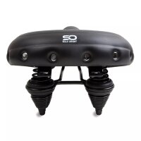 Selle Orient Premium Fahrradsattel Relax Vintage in Braun/Schwarz