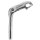 Promax Lenkervorbau 25,4 mm verstellbar 0-50° 85/180mm/105/180mm in Mattschwarz/Silber