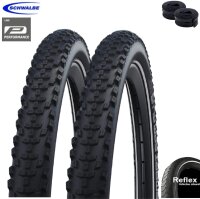Schwalbe SMART SAM PLUS Performance E-25 Fahrradreifen DD GreenGuard Schwarz/Reflex 42-622 (28 x 1.60")