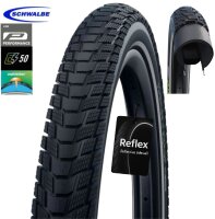 Schwalbe Pick Up Performance E-50 Fahrradreifen Super Defense Schwarz/Reflex 60-507 (24 x 2.35")