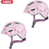 Abus Smiley 3.0 Fahrradhelm Rosa Princess Gr. S-M