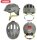 Abus Smiley 3.0 Fahrradhelm Space Grau Gr. S - M