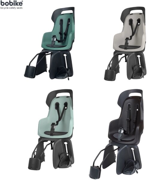 Bobike GO 1P Kinderfahrradsitz Hinten Rahmenbefestigung