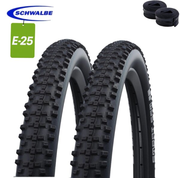Schwalbe Smart Sam ADDIX Performance Line Fahrradreifen Schwarz 65-584 (27.5 x 2.60)