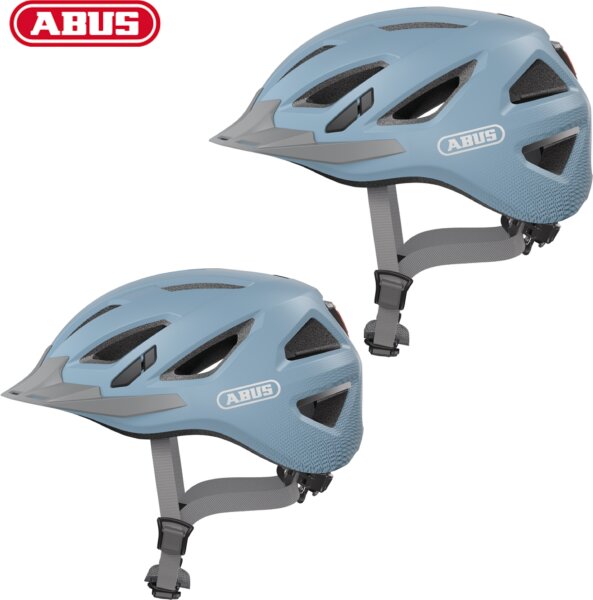 Abus Urban-I 3.0 City Fahrradhelm Blau Gr. M-L