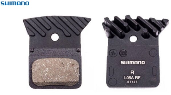 SHIMANO Fahrrad Scheibenbremsbelag L05A-RF 2-Kolben Resin