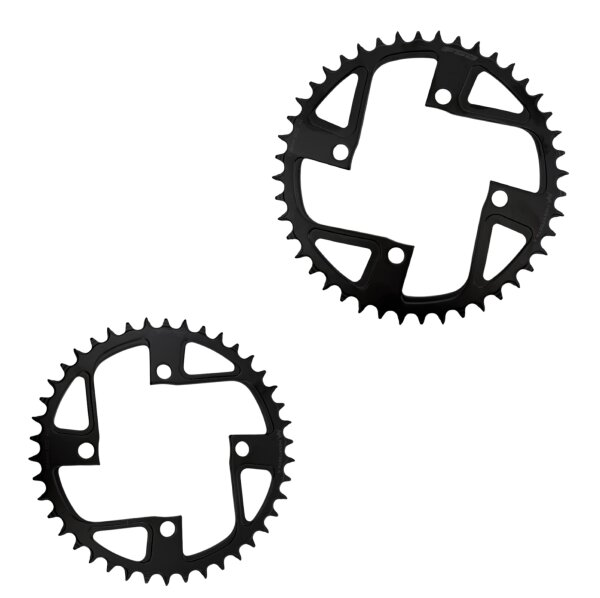 FSA Bosch Megatooth Kettenblatt 42/44 Zähne 4-Arm Stahl in Schwarz