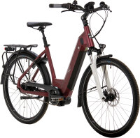 BBF E-Bike RH 46cm E-City Chur Easy 26" Bosch Active Line Plus 500 Wh bordeaux matt