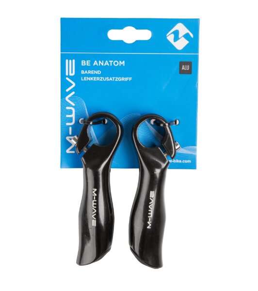Lenkerzusatzgriff M-WAVE "Be Anatom" - Schwarz