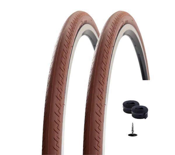 Kenda 28" Kontender K-196 Rennradreifen in Braun 26-622 (28 x 1.10)