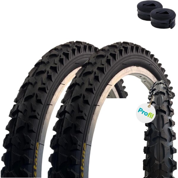 Roverstone A109  "18" Fahrradreifen Schwarz 54-355 (18 x 1,95)