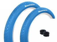 Maxxi4you Fahrradreifen HY-145 in BabyBlau 47-355 (18" x 1.75)