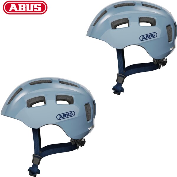 Abus Youn-I 2.0 Fahrradhelm Hellblau Größe S-M