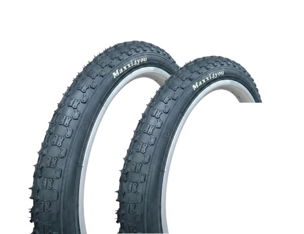 Maxxi4you Fahrradreifen HY-A170 in Schwarz 54-406 (20 x 2.125)