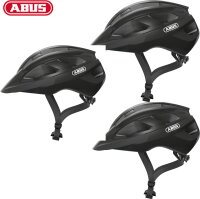 Abus Macator Fahrradhelm Schwarz Größe S-L