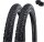 Schwalbe Marathon Winter Plus Fahrradreifen Schwarz/Reflex 55-406 (20 x 2.15)