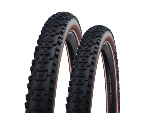 Fahrradreifen Schwalbe Smart Sam Performance ADDIX E-25 Schwarz/Braun-Reflex 57-622 (29 x 2.25)