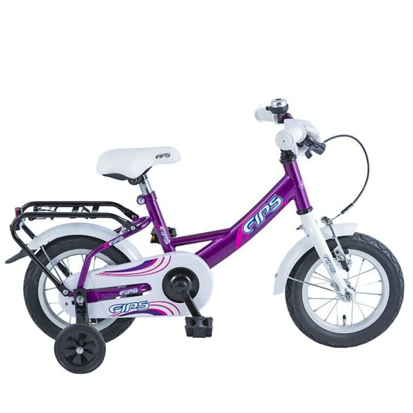 BBF Fips Wave - Kinderfahrrad - 12" - RH 23cm - Violett