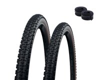 Schwalbe G-One Ultrabite Faltreifen Performance ADDIX RaceGuard TLE E-25 Schwarz/Bronze 50-622 (28 x 2.00)