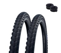 Schwalbe Marathon 365 Fahrradreifen Performance GreenGuard ADDIX 4SEASON Schwarz+Reflex 40-406 (20 x 1.50")