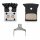 Shimano Fahrrad Scheibenbremsbeläge - Disc Brake Pads L-Typ BP-L04C-MF