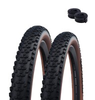 Schwalbe Smart Sam Fahrradreifen Performance ADDIX E-25 Bronze Sidewall 60-584 (27.5 x 2.35")