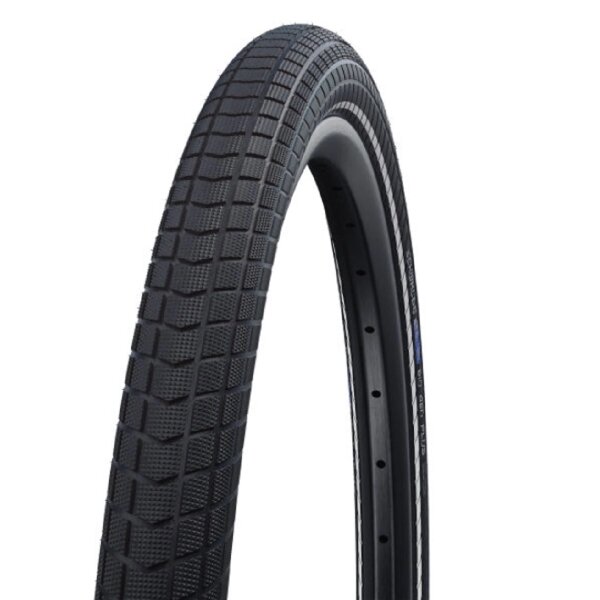 Schwalbe Big Ben Plus Fahrradreifen Performance Double Defense GreenGuard ADDIX E-50 Schwarz+Reflex 55-622 (28 x 2.15")