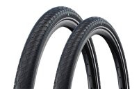 Schwalbe Motion Big Apple Fahrradreifen RaceGuard ADDIX Green E-25 Schwarz+Reflex 60-559 (26 x 2.35")