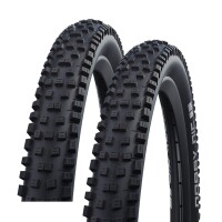 Faltreifen Schwalbe Nobby Nic TwinSkin ADDIX Green TLR E-50 Schwarz 70-584 (27.5 x 2.80")