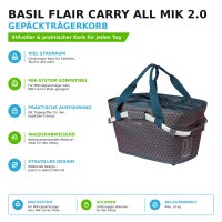 Basil Gepäckträgerkorb FLAIR CARRY ALL MIK 2.0