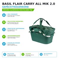 Basil Gepäckträgerkorb FLAIR CARRY ALL MIK 2.0
