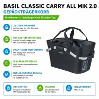 Basil Classic Carry All MIK 2.0 Gepäckträgerkorb