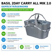 Basil Classic Carry All MIK 2.0 Gepäckträgerkorb