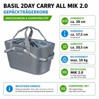 Basil Classic Carry All MIK 2.0 Gepäckträgerkorb