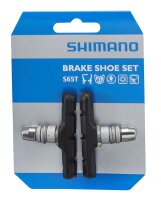 Shimano S65T V-Brake Bremsschuhe für Alufelgen 65 mm Schwarz