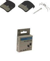 Shimano H03A-RF Scheibenbremsbeläge Resin Ice-Tech mit Kühlrippen Typ H 4-Kolben