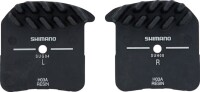 Shimano H03A-RF Scheibenbremsbeläge Resin Ice-Tech mit Kühlrippen Typ H 4-Kolben