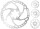 Shimano SLX SM-RT66 Bremsscheibe 6-Loch 220 mm