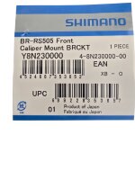 Shimano Flat-Mount Adapter Vorderrad 140/160 mm