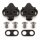 Shimano SM-SH51 SPD Schuhplatten Schwarz mit Einfachausstieg ohne Gegenplatte